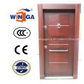 Africa Security Steel MDF porte blindée en placage de bois (W-T27)